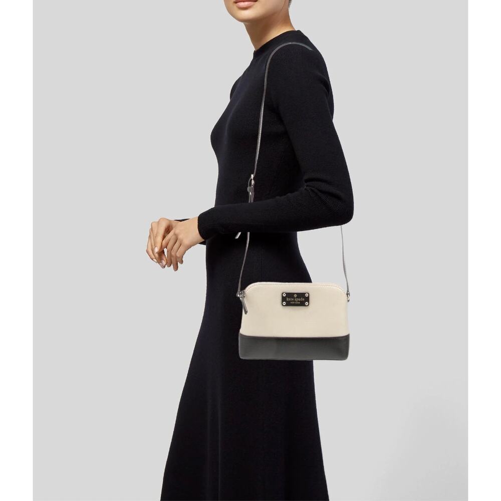 🚨🚨LOW START! KATE SPADE New York Leather Two Tone Shoulder Bag - Picture 5 of 12
